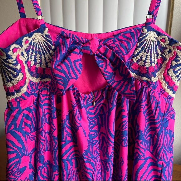 Lilly Pulitzer Bernadetta Maxi Dress Wild Nights Size 8 - Picture 13 of 15
